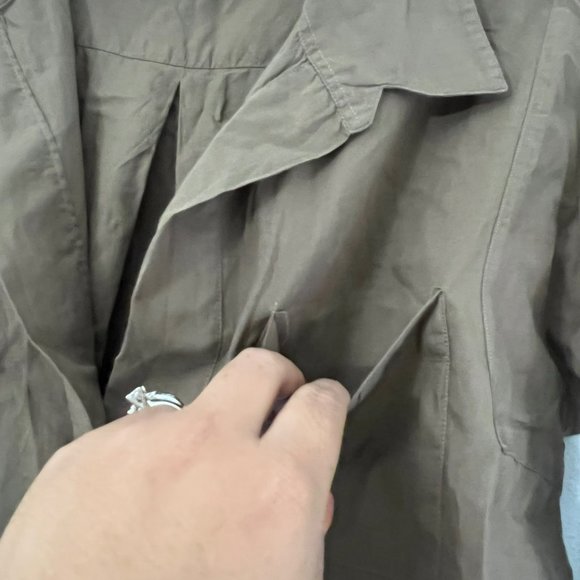 Sibel Saral Womens Brown Polo Pullover Shirt Collared Cotton Size Small - Picture 5 of 6